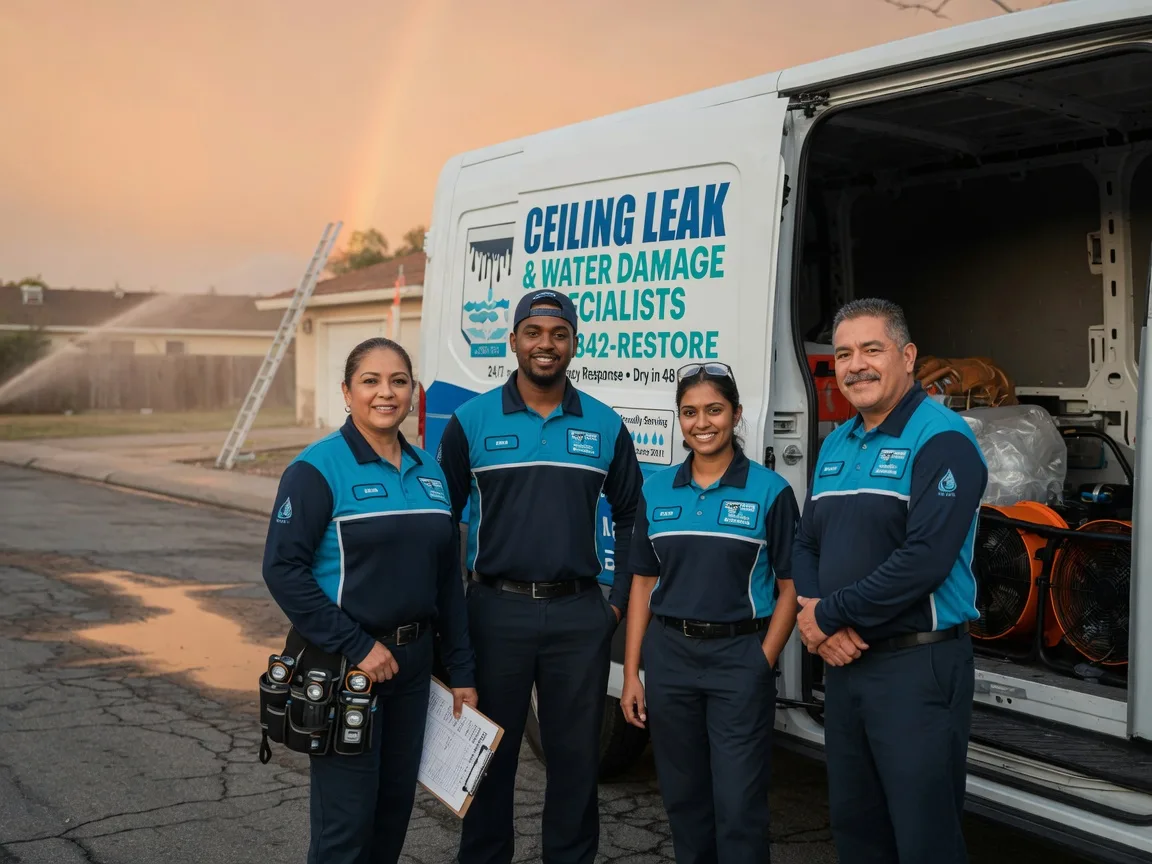 Ceiling Leak Cleanup company in Drumright, OK