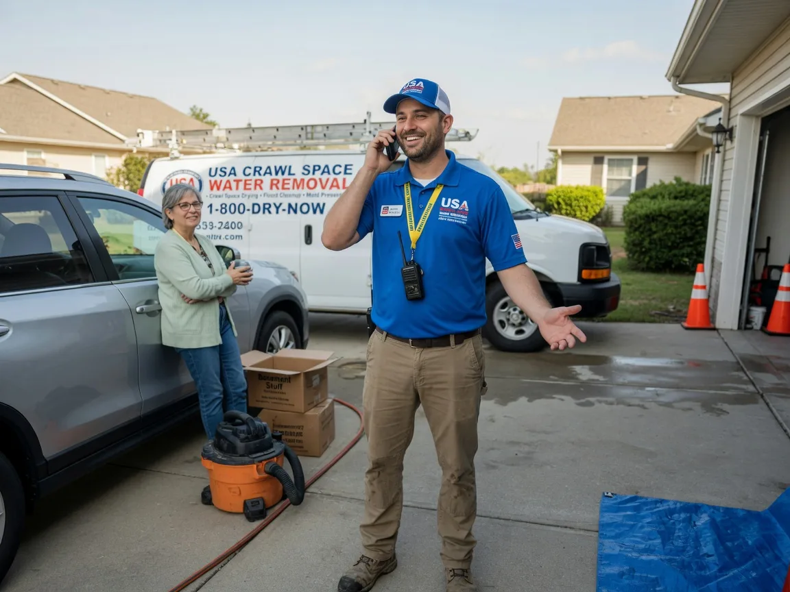 Crawl Space Water Removal Drumright, OK FAQs